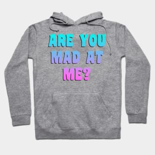 Funny ARE YOU MAD AT ME? Hoodie